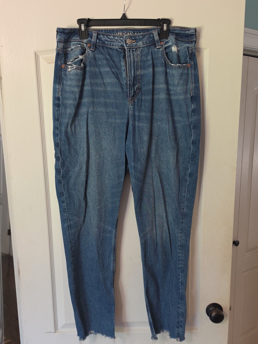 American Eagle Outfitters Distressed Strigid Loose Jeans